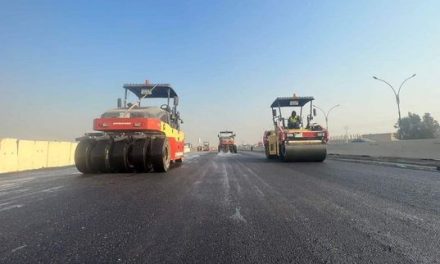 دائرة الطرق والجسور تنجز أكثر من نصف أعمال مشروع طريق كوت_بغداد (مدخل بسماية)
