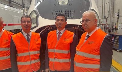 وزير النقل يزور مصانع شركة talgo المتخصصة بصناعة القطارات في مدريد