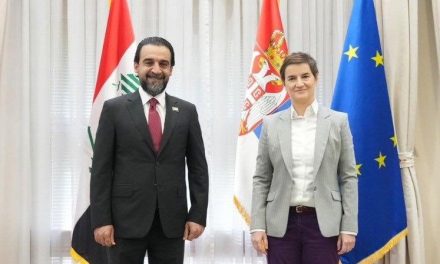 الحلبوسي يبحث مع رئيس الوزراء الصربي تعزيز التعاون الثنائي