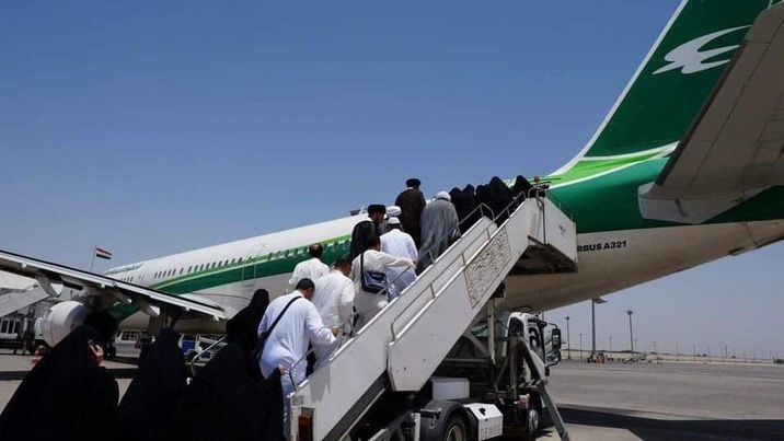 لأول مرة الخطوط الجوية العراقية تنجح في تفويج أكثر من 65 ألف معتمر على الديار المقدسة خلال شهر واحد