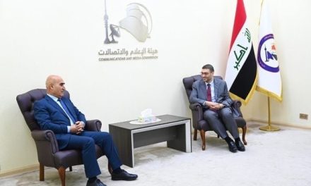 رئيس هيئة الإعلام والاتصالات يلتقي رئيس الادعاء العام لإقليم كردستان العراق